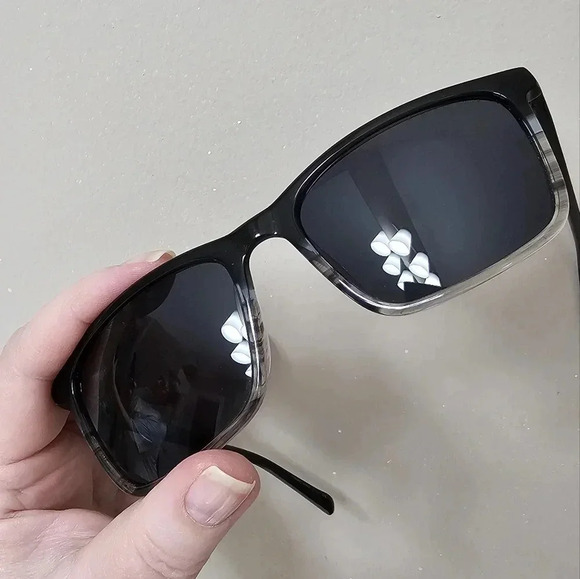 Ted Baker London Polarized Sunglasses Designer Blue Gray  Black - Picture 3 of 9